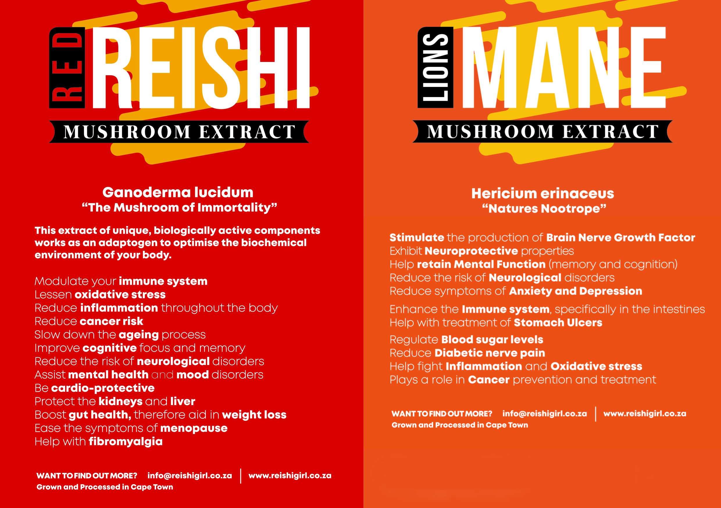 Reishi Labels